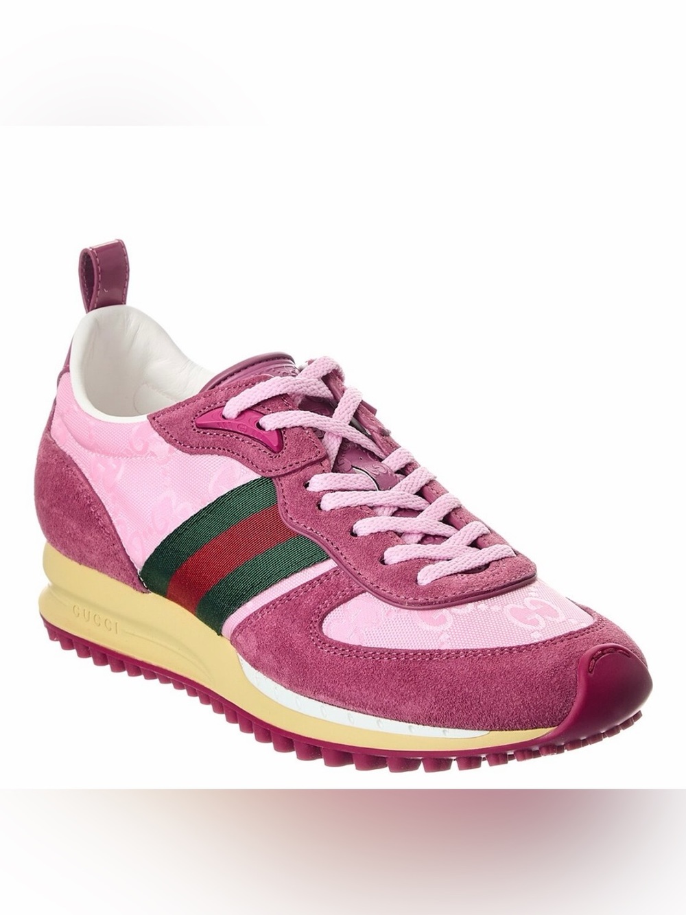 Gucci Sneakers-Re-Motion GG Nylon & Suede